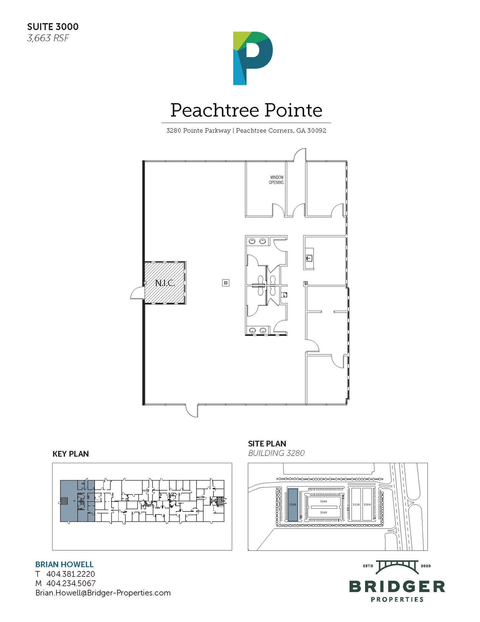 3200 Pointe Pky, Peachtree Corners, GA à louer Plan d’étage– Image 1 sur 1
