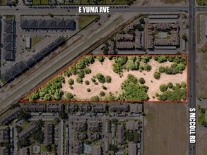 8.232 Acre Tract S. McColl Road, McAllen, TX - VUE AÉRIENNE  vue de carte - Image1