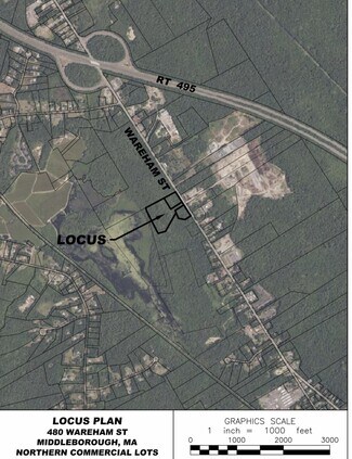 Plus de détails pour 480 Wareham st, Middleborough, MA - Terrain à vendre