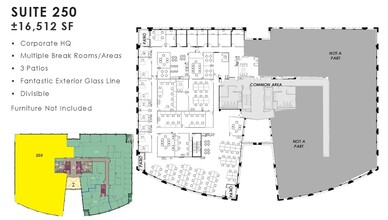 7025 N Scottsdale Rd, Scottsdale, AZ à louer Plan d’étage– Image 1 sur 1