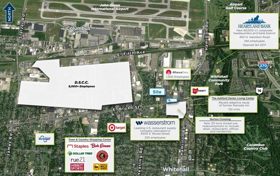 4600 E Broad St, Columbus, OH à louer - Aérien – Image 2 sur 3