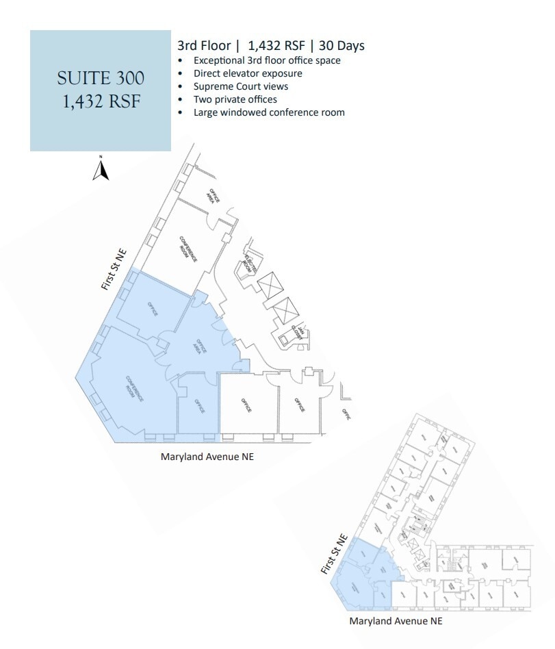 100-110 Maryland Ave NE, Washington, DC à louer Plan d’étage– Image 1 sur 1