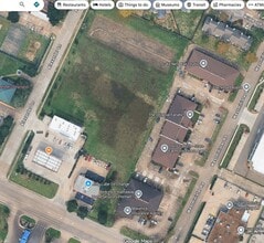 Broadway St & Alexander Lane, Pearland, TX - Vue aérienne  vue de carte