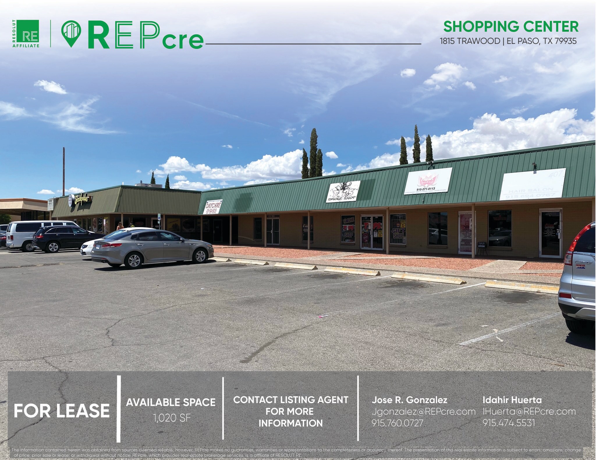 1815 Trawood Dr, El Paso, TX à louer Photo principale– Image 1 sur 7