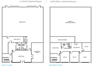 7424 Trade St, San Diego, CA à louer Plan d’étage– Image 1 sur 1