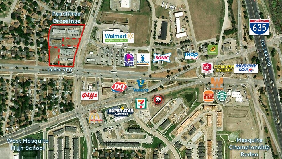 2033 E Military Pky, Mesquite, TX à louer - Photo de l’immeuble – Image 2 sur 5