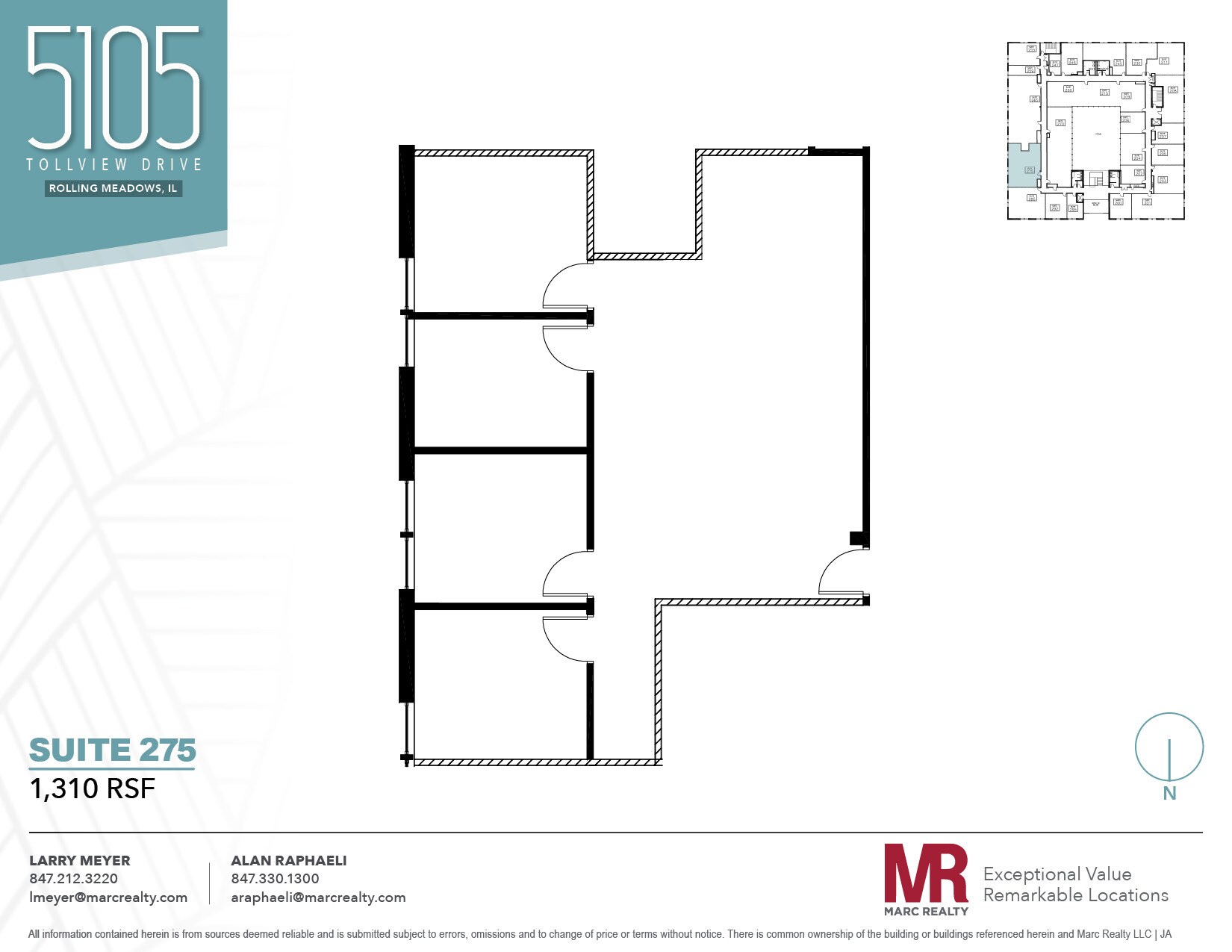 5105 Tollview Dr, Rolling Meadows, IL à louer Plan d’étage– Image 1 sur 1
