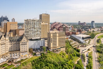 9925 Jasper Av, Edmonton, AB - VUE AÉRIENNE  vue de carte - Image1