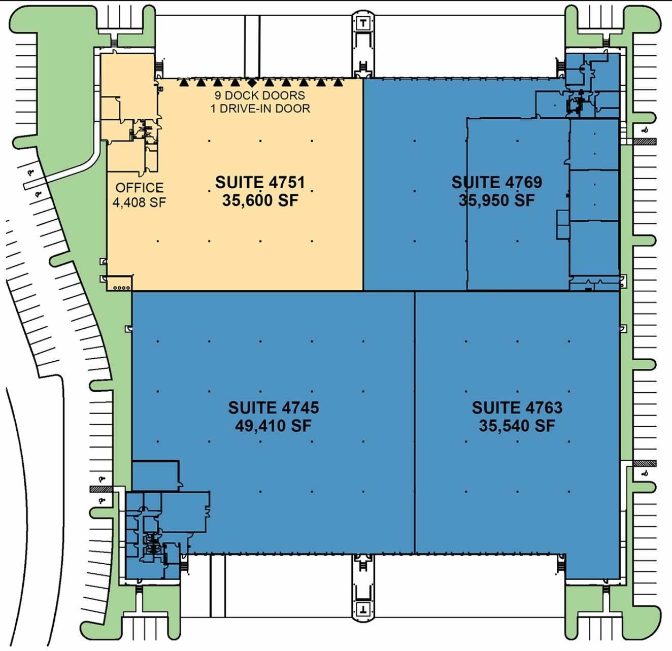 8600-8655 Elm Fair Blvd, Tampa, FL à louer Plan de site– Image 1 sur 2