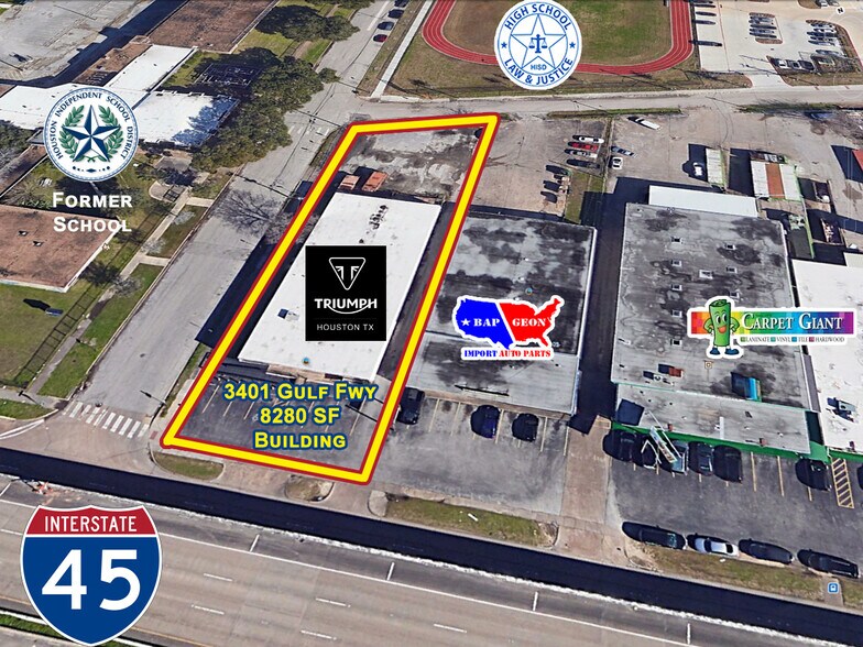 3401 Gulf Fwy, Houston, TX à vendre - Photo principale – Image 1 sur 12