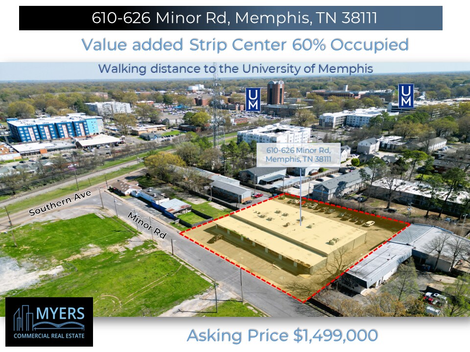 610-626 Minor Rd, Memphis, TN à vendre Photo de l’immeuble– Image 1 sur 4