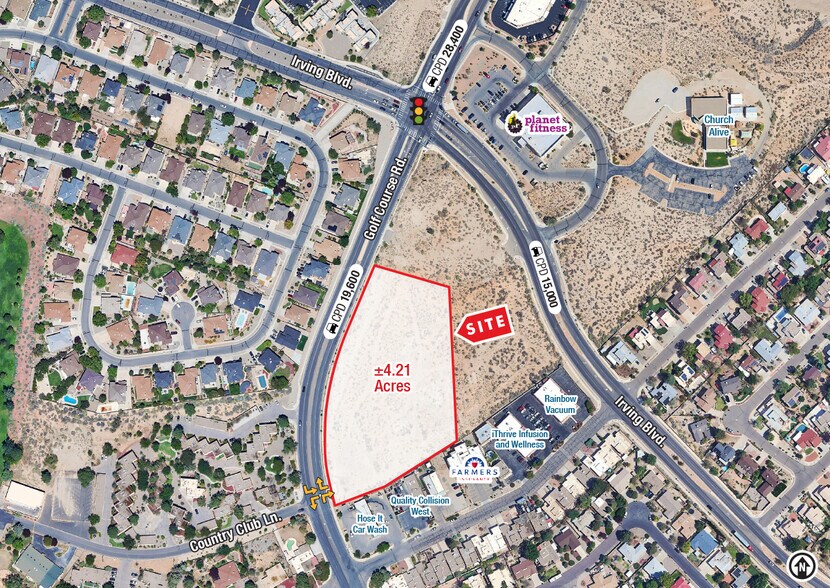 10100 Golf Course Rd NW, Albuquerque, NM à vendre - Photo de l’immeuble – Image 2 sur 3