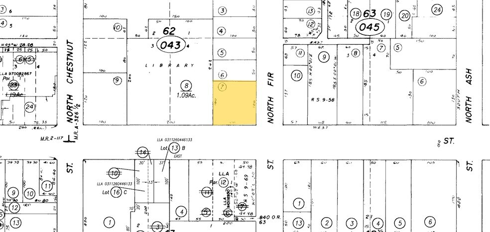 695-697 E Main St, Ventura, CA à vendre - Plan cadastral – Image 3 sur 3