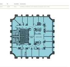 100 Bush St, San Francisco, CA à louer Plan d’étage– Image 1 sur 1