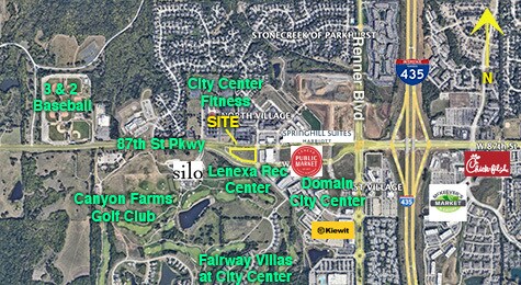 SWC of 87th St Pkwy & Winchester st, Lenexa, KS à vendre Aérien– Image 1 sur 2