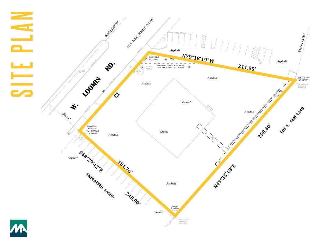 5011 W Loomis Rd, Milwaukee, WI à vendre Plan de site– Image 1 sur 3