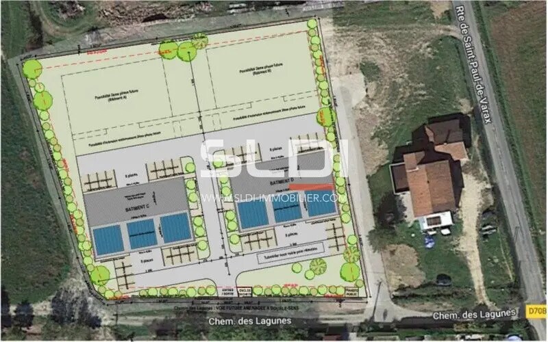 Industriel/Logistique dans Saint-Nizier-le-Désert à vendre - Plan de site – Image 2 sur 2