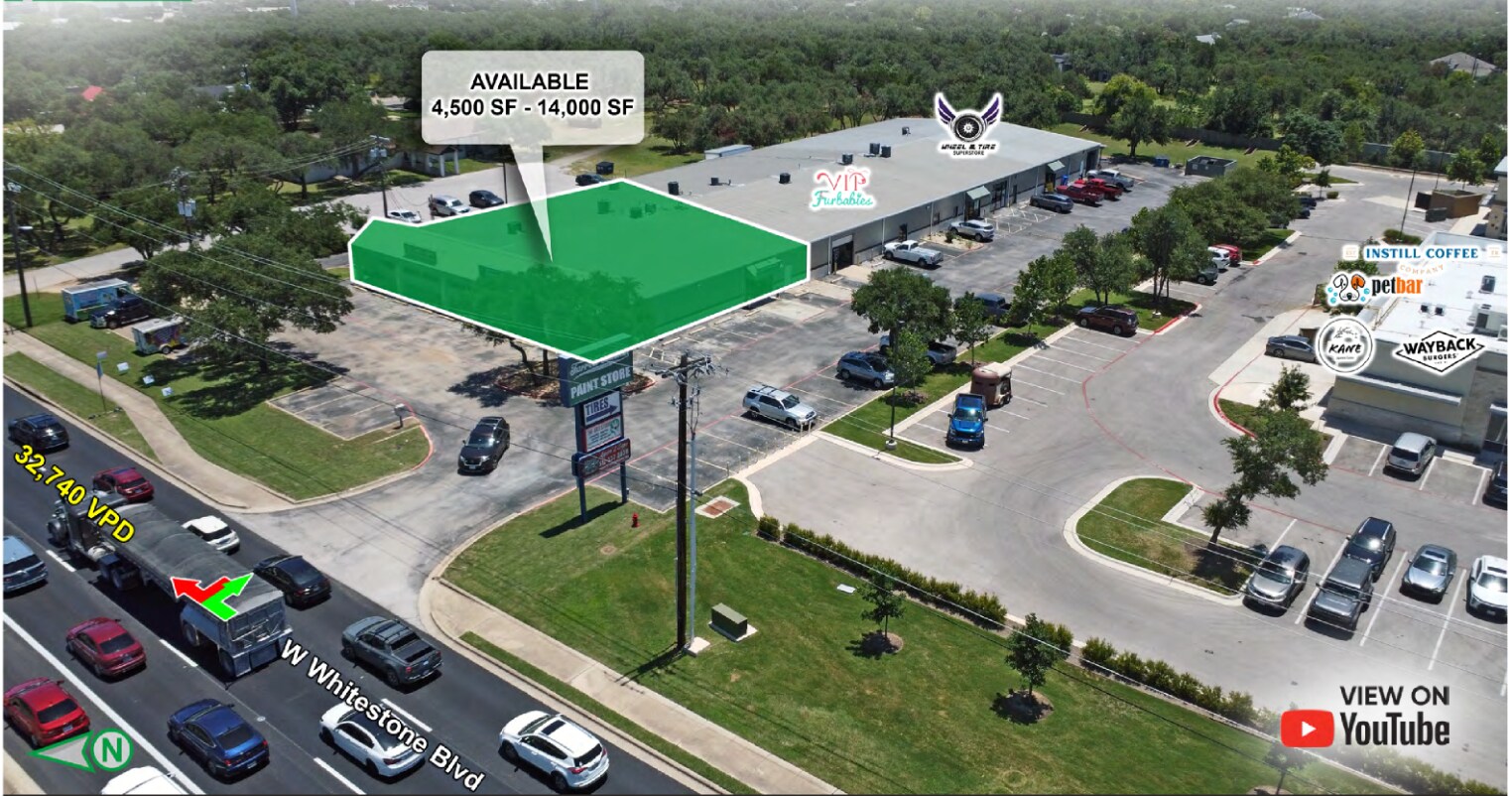 400 W Whitestone Blvd, Cedar Park, TX à louer Photo de l’immeuble– Image 1 sur 7