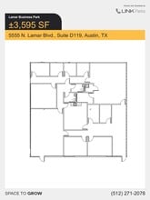 5555 N Lamar Blvd, Austin, TX à louer Plan de site– Image 1 sur 1