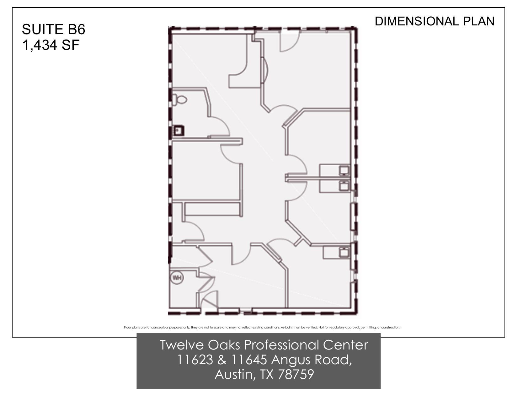 11623 Angus Rd, Austin, TX à louer Plan d’étage– Image 1 sur 1