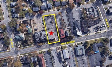 411-413 Crain Hwy S, Glen Burnie, MD - VUE AÉRIENNE  vue de carte
