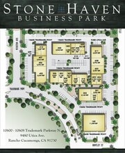 10600 N Trademark Pky, Rancho Cucamonga, CA à louer Plan de site– Image 2 sur 2