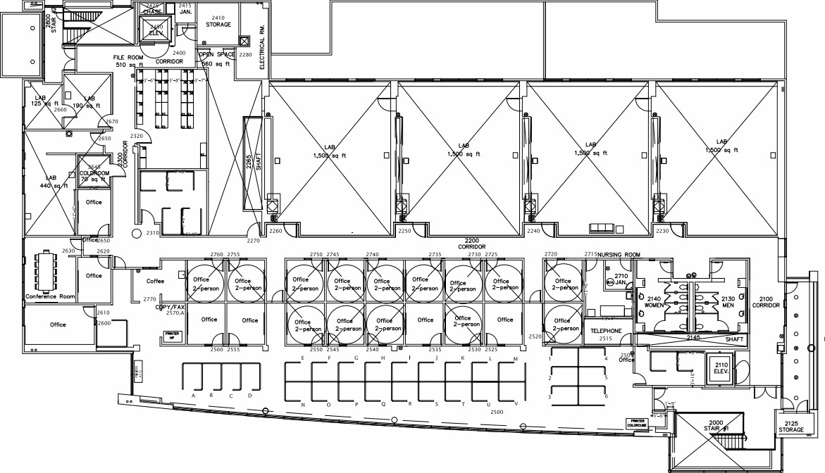 468 Littlefield Ave, South San Francisco, CA à louer Plan d’étage– Image 1 sur 2