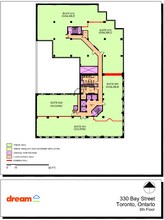 330 Bay St, Toronto, ON à louer Plan d’étage– Image 1 sur 1