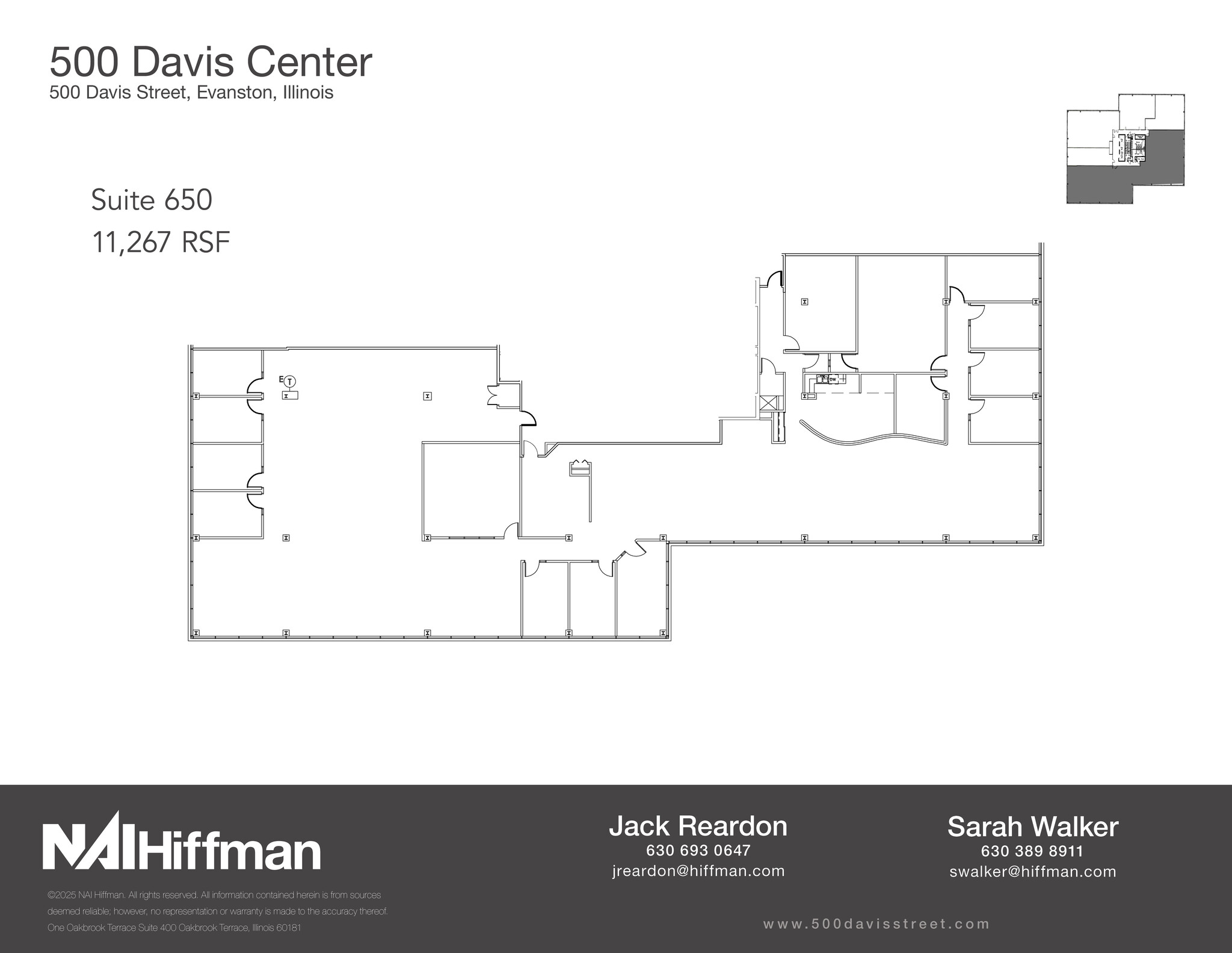 500 Davis St, Evanston, IL à louer Photo de l’immeuble– Image 1 sur 1