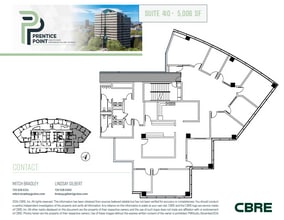 5299 Dtc Blvd, Greenwood Village, CO à louer Plan d’étage– Image 1 sur 1