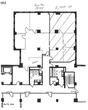 510 W 6th St, Los Angeles, CA à louer Plan d’étage– Image 2 sur 2