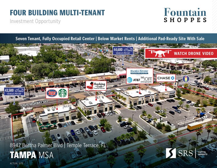 8942 Bertha Palmer Blvd, Temple Terrace, FL à vendre - Photo de l’immeuble – Image 1 sur 10