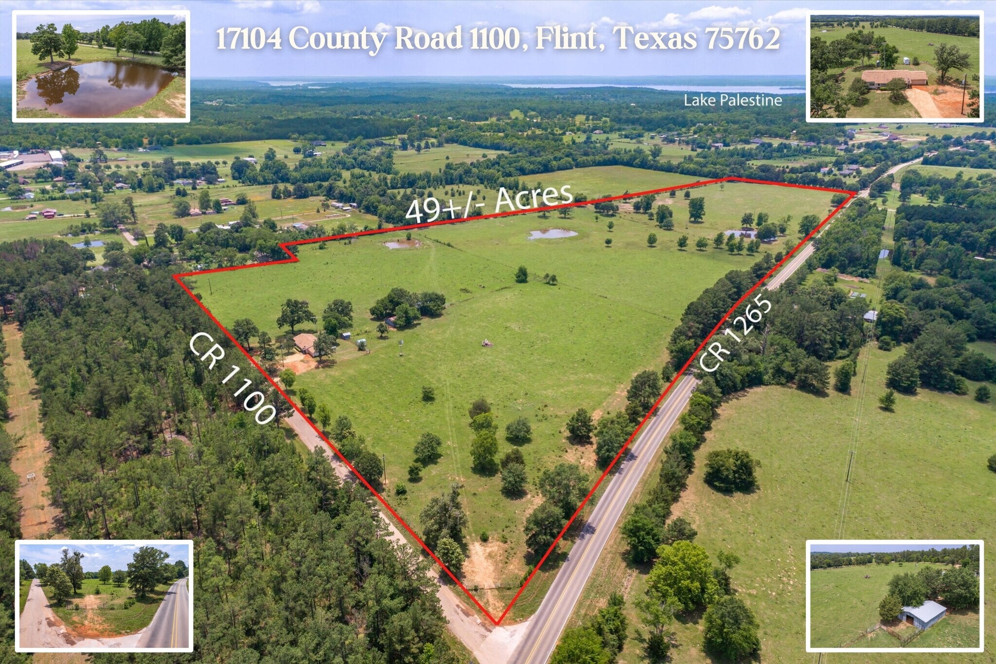17104 County Road 1100, Flint, TX à vendre Photo principale– Image 1 sur 24