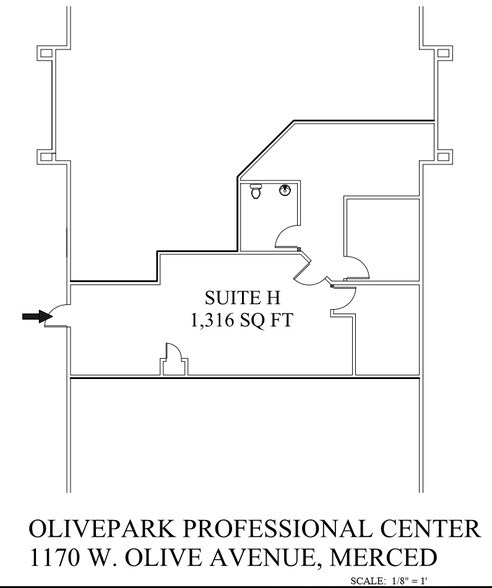 1180 W Olive Ave, Merced, CA à louer - Photo de l’immeuble – Image 2 sur 8