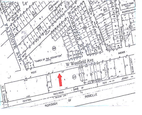 310B W Westfield Ave, Roselle Park, NJ à louer - Plan cadastral – Image 2 sur 4