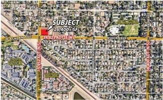 Plus de détails pour Ashlan, Fresno, CA - Terrain à louer