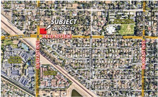 Plus de détails pour Ashlan, Fresno, CA - Terrain à louer