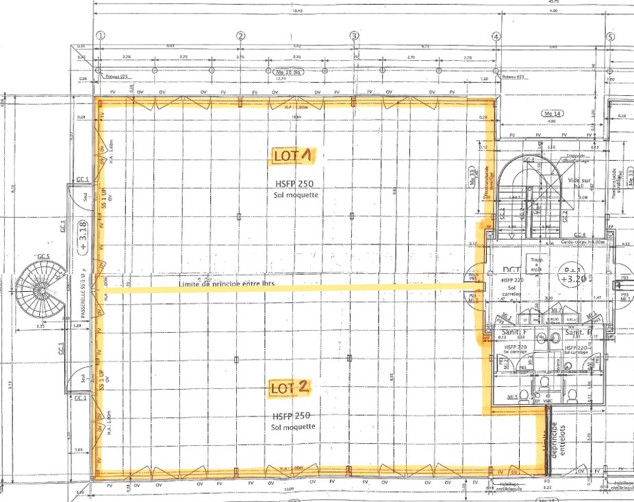 Rue Marc Donadille, Marseille à louer Plan d’étage– Image 1 sur 1