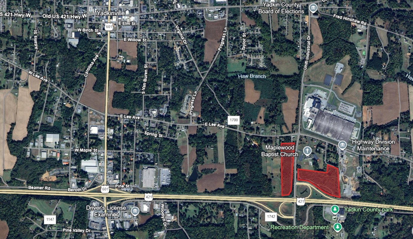 500 Unifi Industrial Drive, Yadkinville, NC à vendre Photo de l’immeuble– Image 1 sur 6