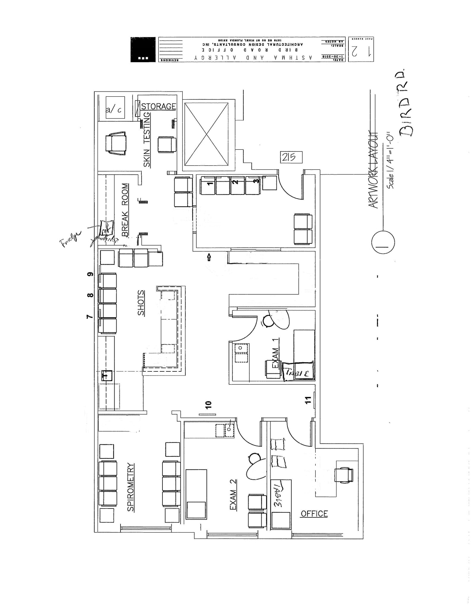 12905 SW 42nd St, Miami, FL à louer Plan d’étage– Image 1 sur 4