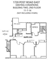 1720 Post Rd E, Westport, CT à louer Plan d’étage– Image 1 sur 5