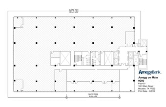1801 Main St, Houston, TX à louer Plan d’étage– Image 1 sur 1