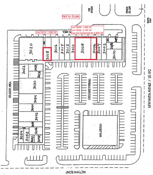 2994-3054 W New Haven Ave, Melbourne, FL à louer - Photo de l’immeuble – Image 3 sur 4