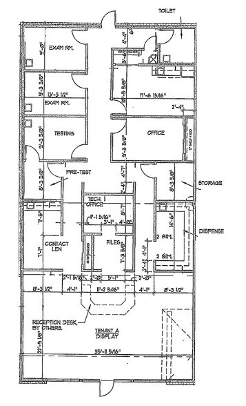 3821-3829 Veterans Memorial Pky, O'Fallon, MO à louer - Plan d’étage – Image 3 sur 3
