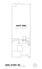 3000-3080 Story Rd W, Irving, TX à louer Plan de site– Image 1 sur 1