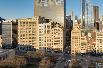 104 S Michigan Ave, Chicago, IL - VUE AÉRIENNE  vue de carte