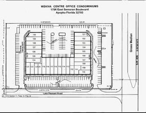 1706 E Semoran Blvd, Apopka, FL à louer Plan de site– Image 1 sur 12