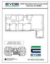 2379 Woodlake Dr, Okemos, MI à louer Plan de site– Image 1 sur 1