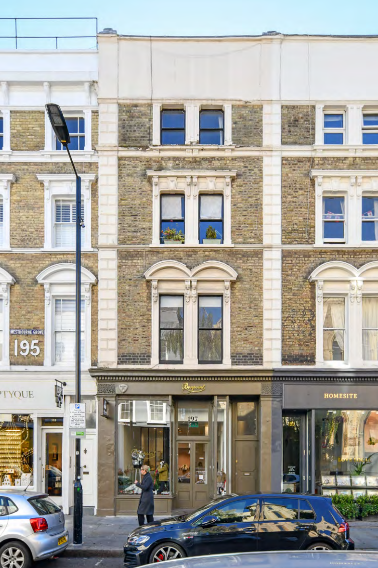 197 Westbourne Grove, Londres à vendre Photo de l’immeuble– Image 1 sur 3