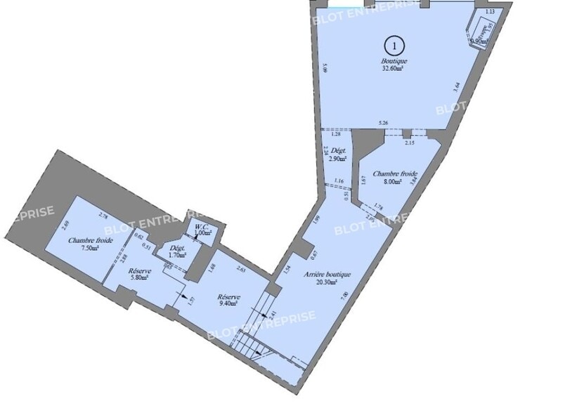Local commercial dans Pontivy à vendre - Plan d’étage – Image 2 sur 3